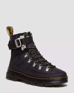 Sale|Casual Boots>Dr. Martens Combs Tech Quilted Casual Boots BLACK