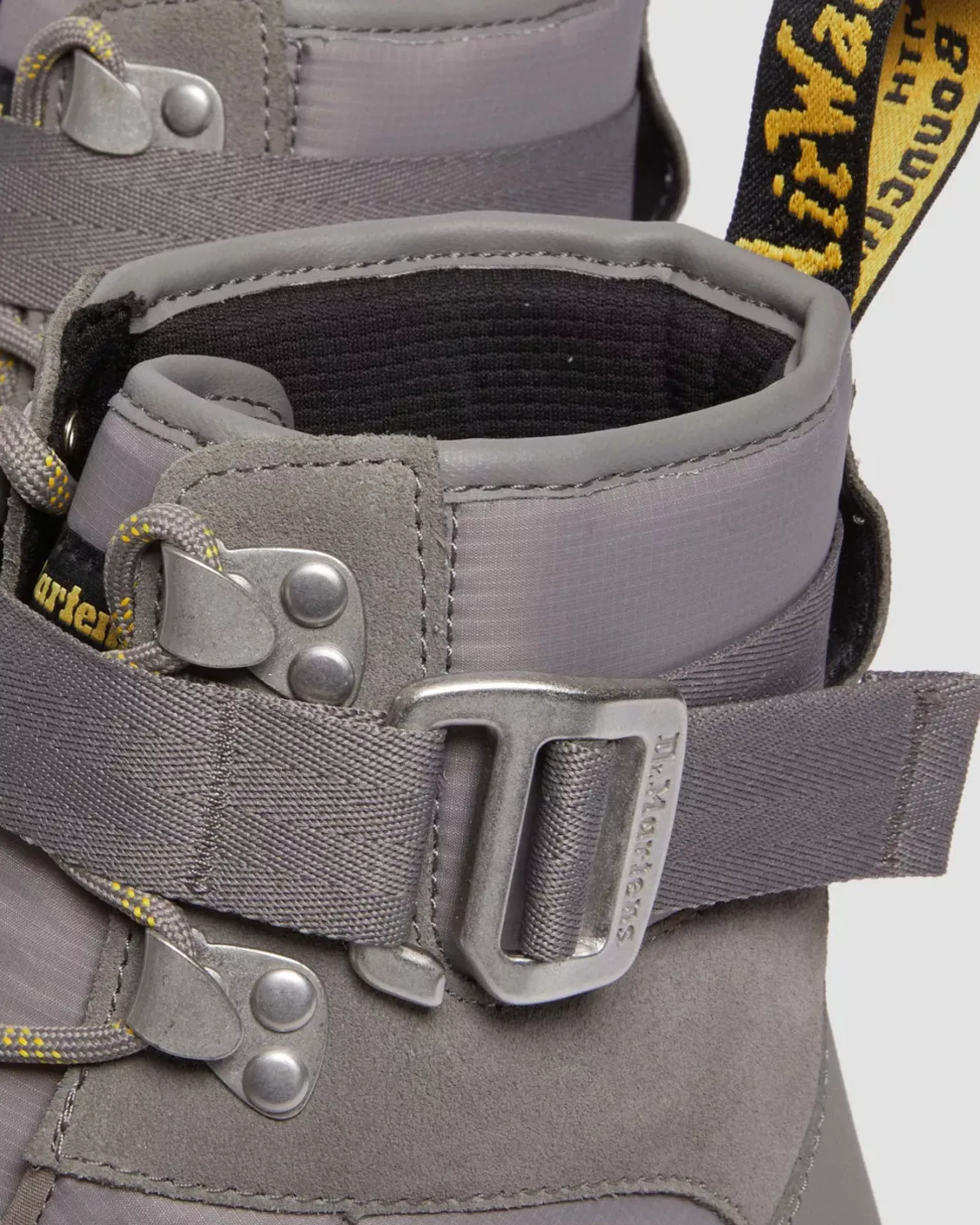 Sale|Casual Boots>Dr. Martens Combs Tech Quilted Casual Boots NICKEL GREY