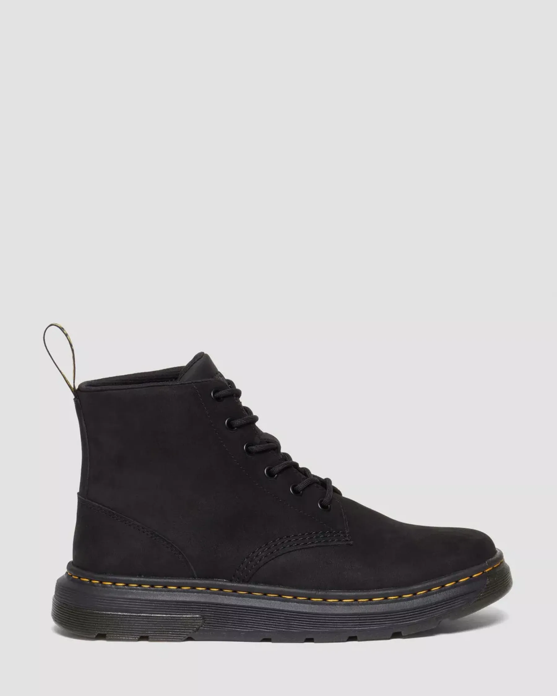 Ankle Boots|Boots>Dr. Martens Crewson Buffbuck Leather Casual Chukka Boots Black — Buffbuck