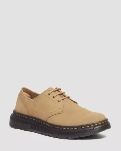 Shoes|Shoes>Dr. Martens Crewson Lo Suede Casual Shoes Savannah Tan