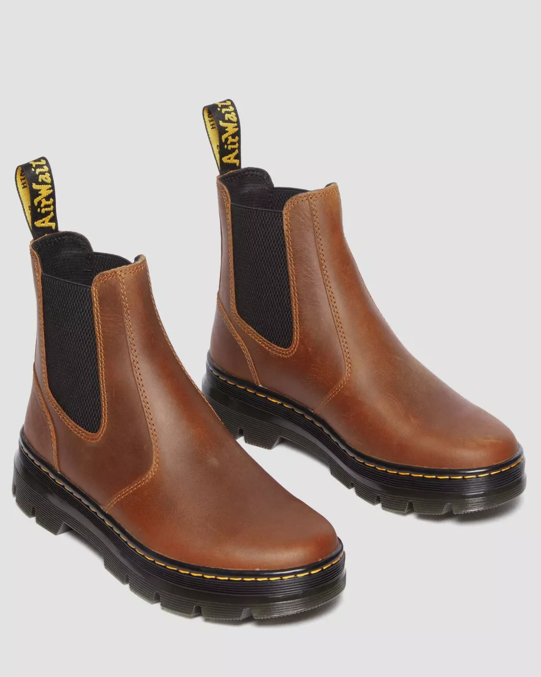 Sale|Chelsea Boots>Dr. Martens Embury Pull Up Leather Chelsea Boots WARM TAN — Archive Pull Up
