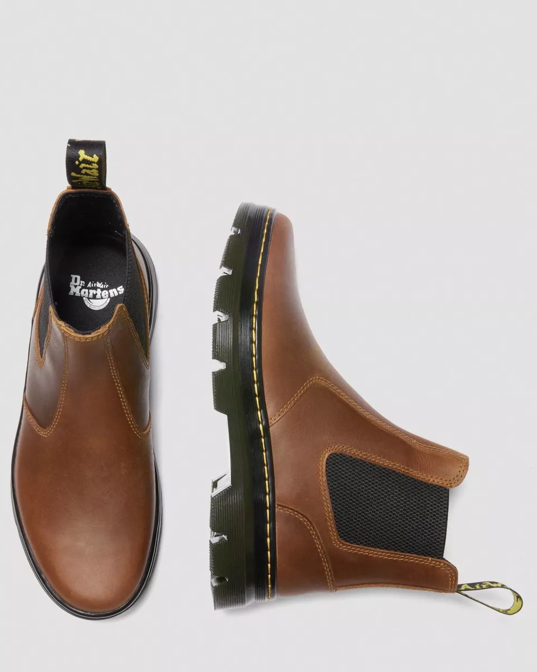 Sale|Chelsea Boots>Dr. Martens Embury Pull Up Leather Chelsea Boots WARM TAN — Archive Pull Up