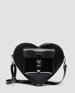 Accessories|Bags>Dr. Martens Heart Shaped Leather Backpack Black — Kiev