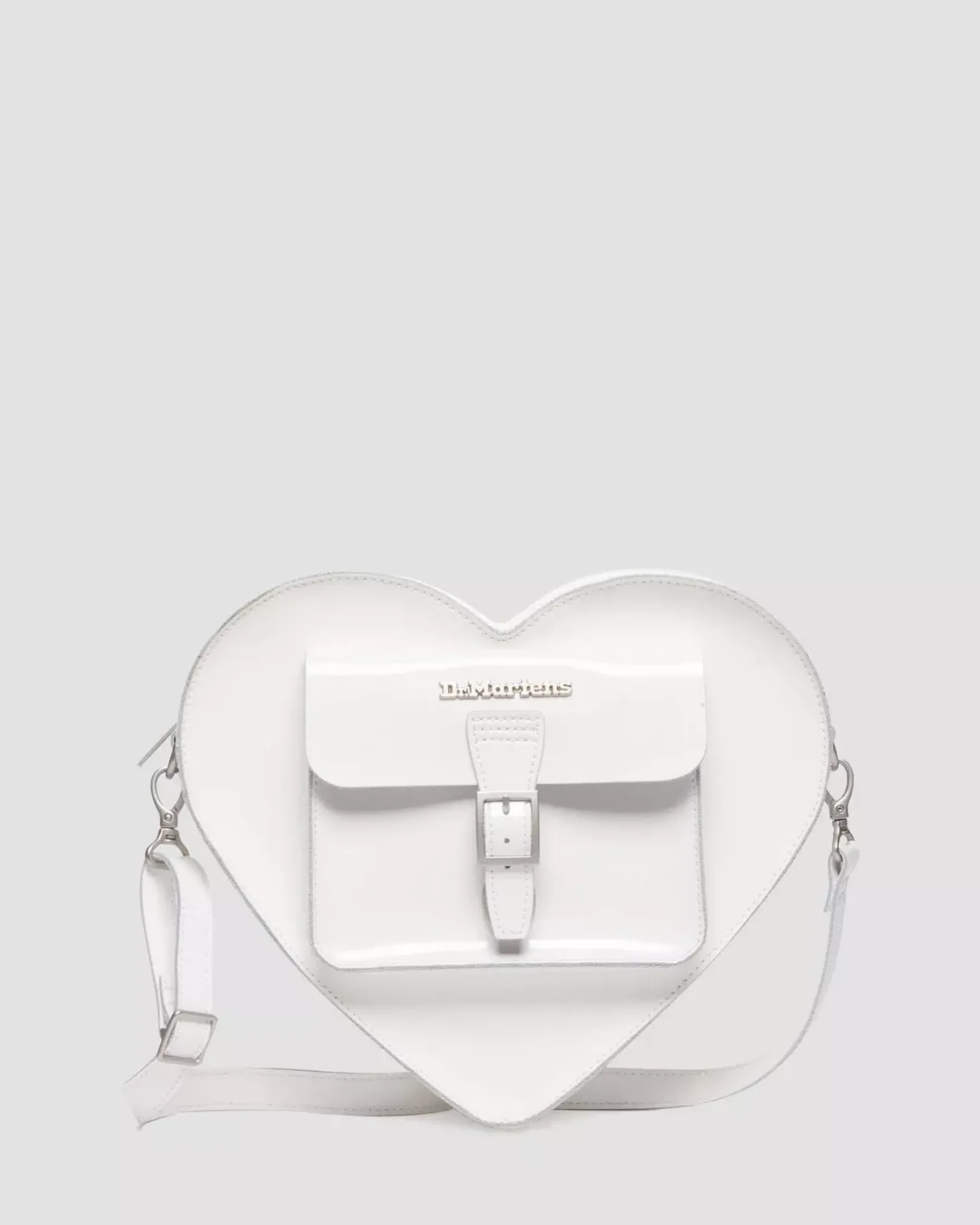 Accessories|Bags>Dr. Martens Heart Shaped Leather Backpack White — Kiev