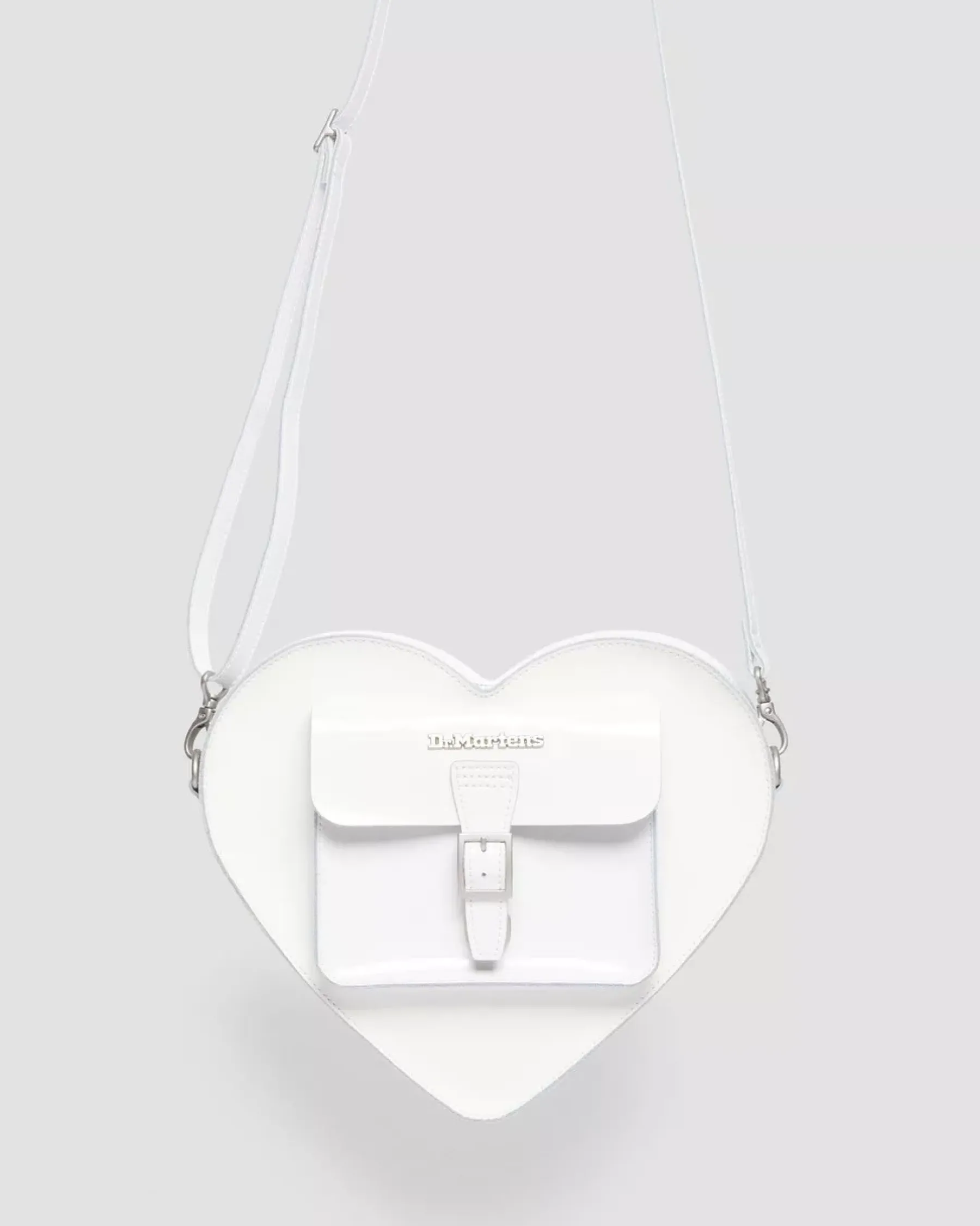 Accessories|Bags>Dr. Martens Heart Shaped Leather Backpack White — Kiev