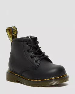 Boots|Infant / 0-1 Years>Dr. Martens Infant 1460 Softy T Leather Lace Up Boots Black — Softy T