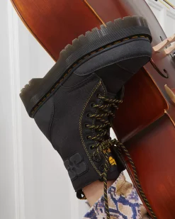 Boots|Collaborations>Dr. Martens Jadon Boot Ganni Extra Tough Platforms  Black