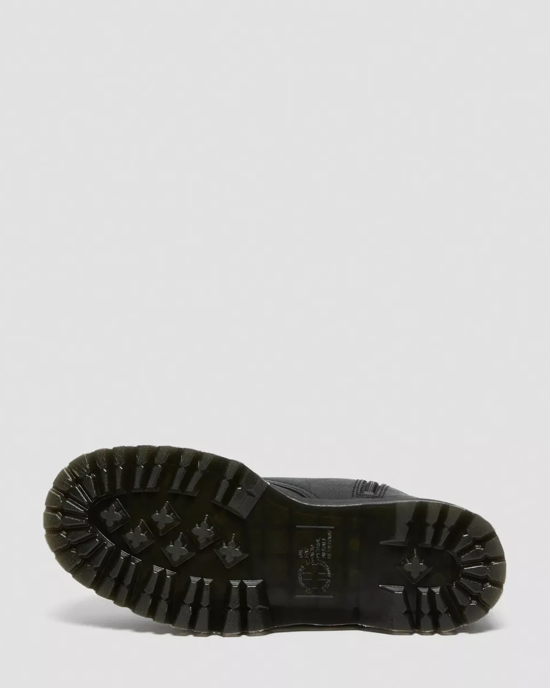 Platform Boots|Winter Boots>Dr. Martens Jadon Boot Leather Faux Fur Lined Platforms Black — Pisa