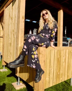 Bestsellers|Platform Boots>Dr. Martens Jadon III Boot Pisa Leather Platforms Black — Pisa