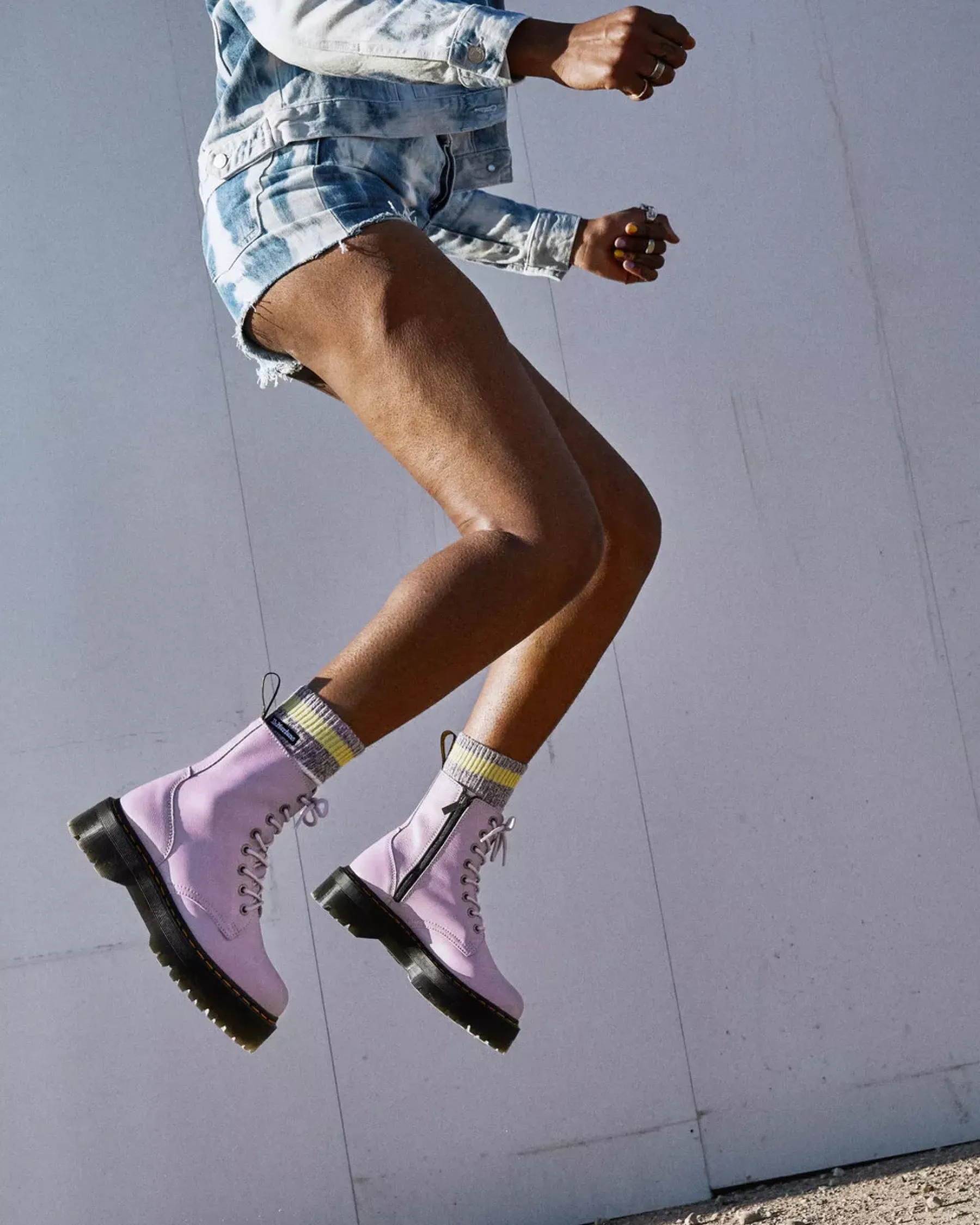 Sale|Platform Boots>Dr. Martens Jadon III Boot Pisa Leather Platforms Lilac — Pisa