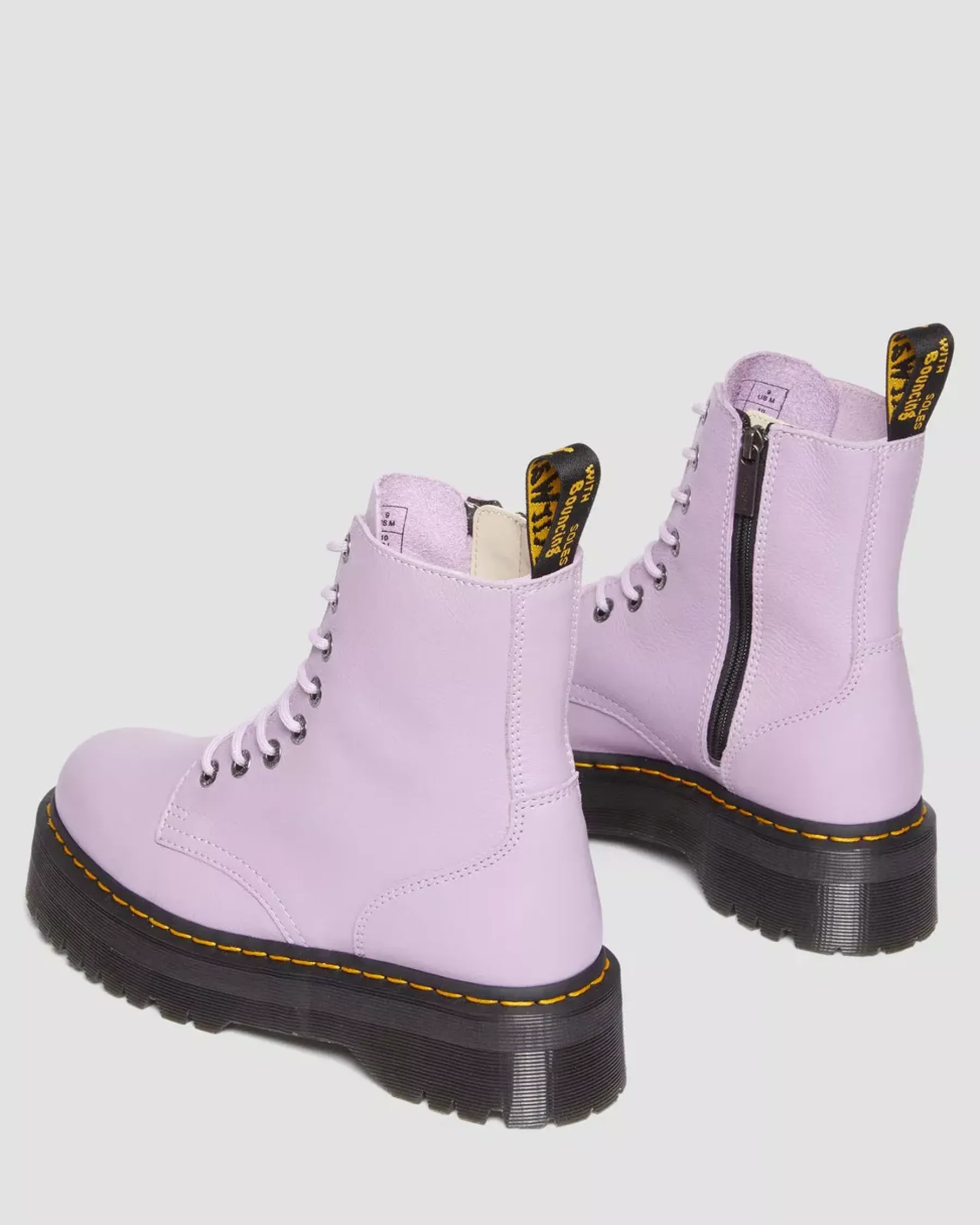 Sale|Platform Boots>Dr. Martens Jadon III Boot Pisa Leather Platforms Lilac — Pisa