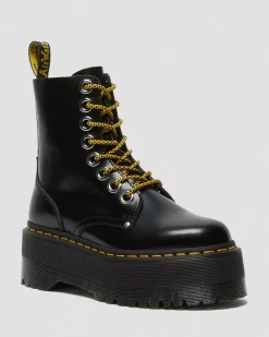 Ankle Boots|Platforms>Dr. Martens Jadon Max Boot Women's Platforms Black — Buttero