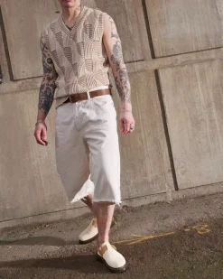 Mules & Slides|Shoes>Dr. Martens Jorge II Suede & Leather Slingback Mules Parchment Beige+Beige — E.H.Suede+Carrara