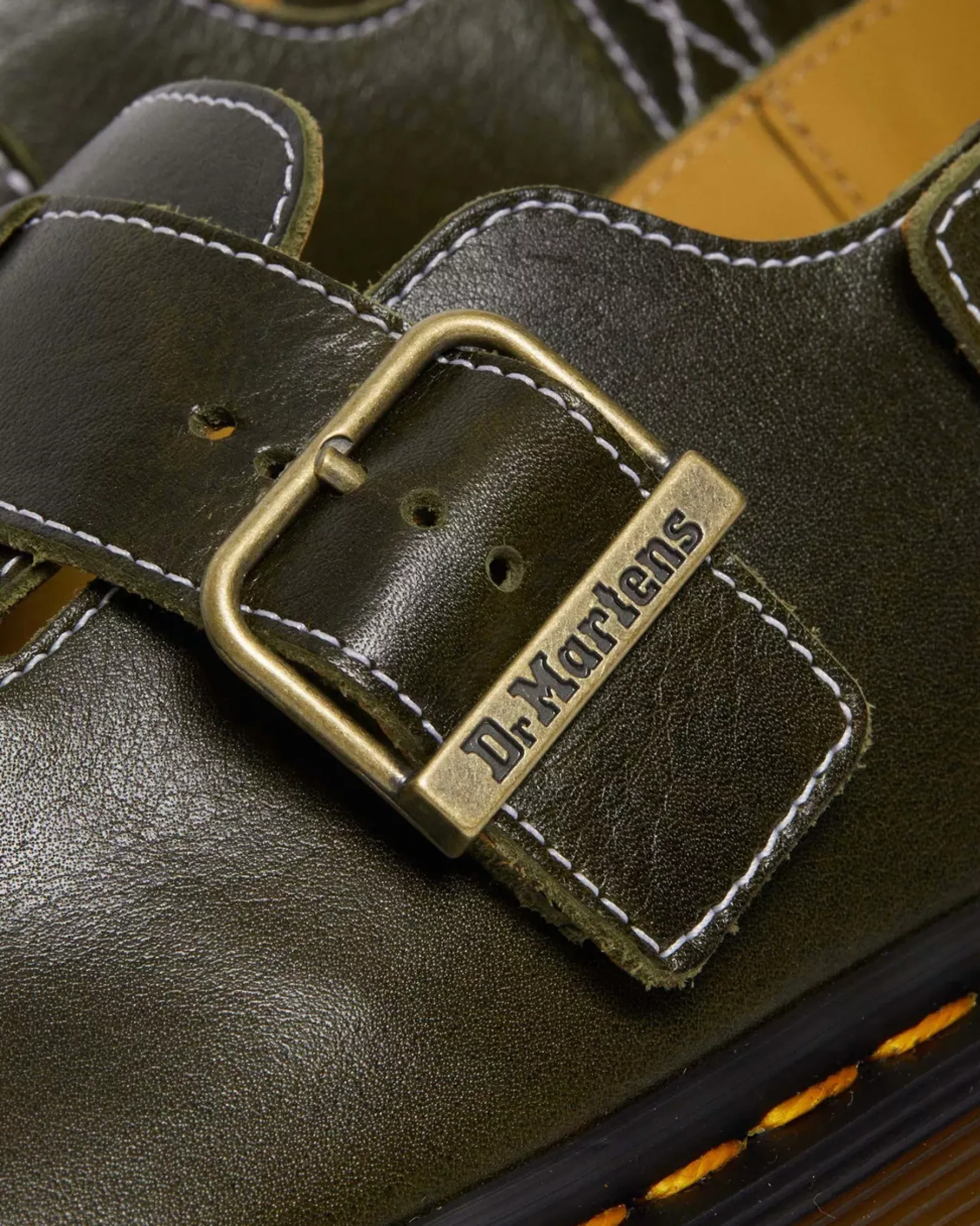 Sale|Originals>Dr. Martens Jorge Made in England Classic Leather Slingback Mules DARK GREEN