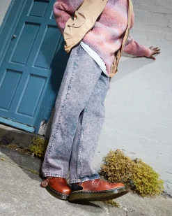 Originals|Mules & Slides>Dr. Martens Jorge Made in England Classic Leather Slingback Mules HERITAGE TAN