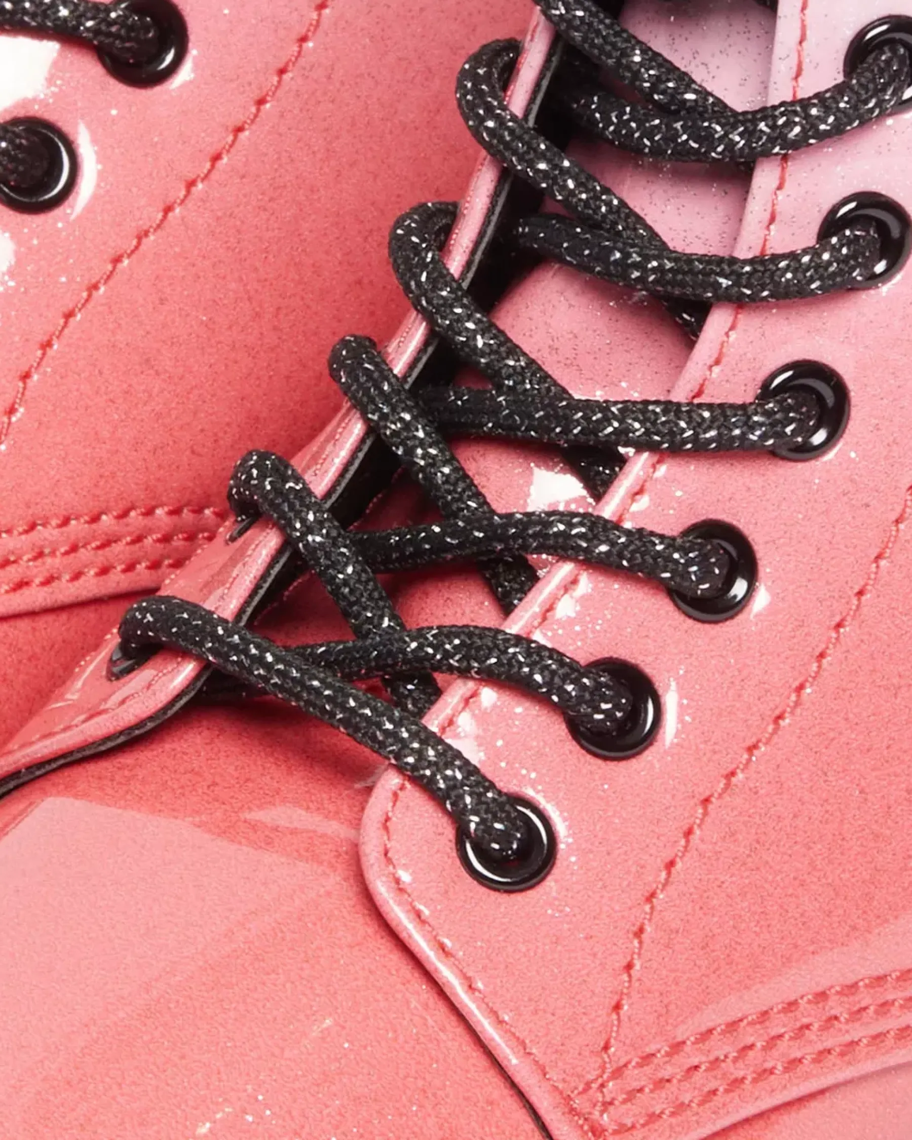 Glitter & Patent Boots|School Styles>Dr. Martens Junior 1460 Gradient Glitter Leather Lace Up Boots Pink