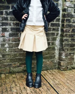 Winter Boots|Junior / 5-7 Years>Dr. Martens Junior 2976 Leonore Faux Fur Lined Chelsea Boots Black — Republic Waterproof