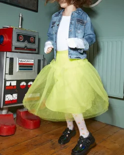 School Styles|Junior / 5-7 Years>Dr. Martens Junior 8065 Rainbow Patent Leather Mary Jane Shoes Black — Rainbow Patent