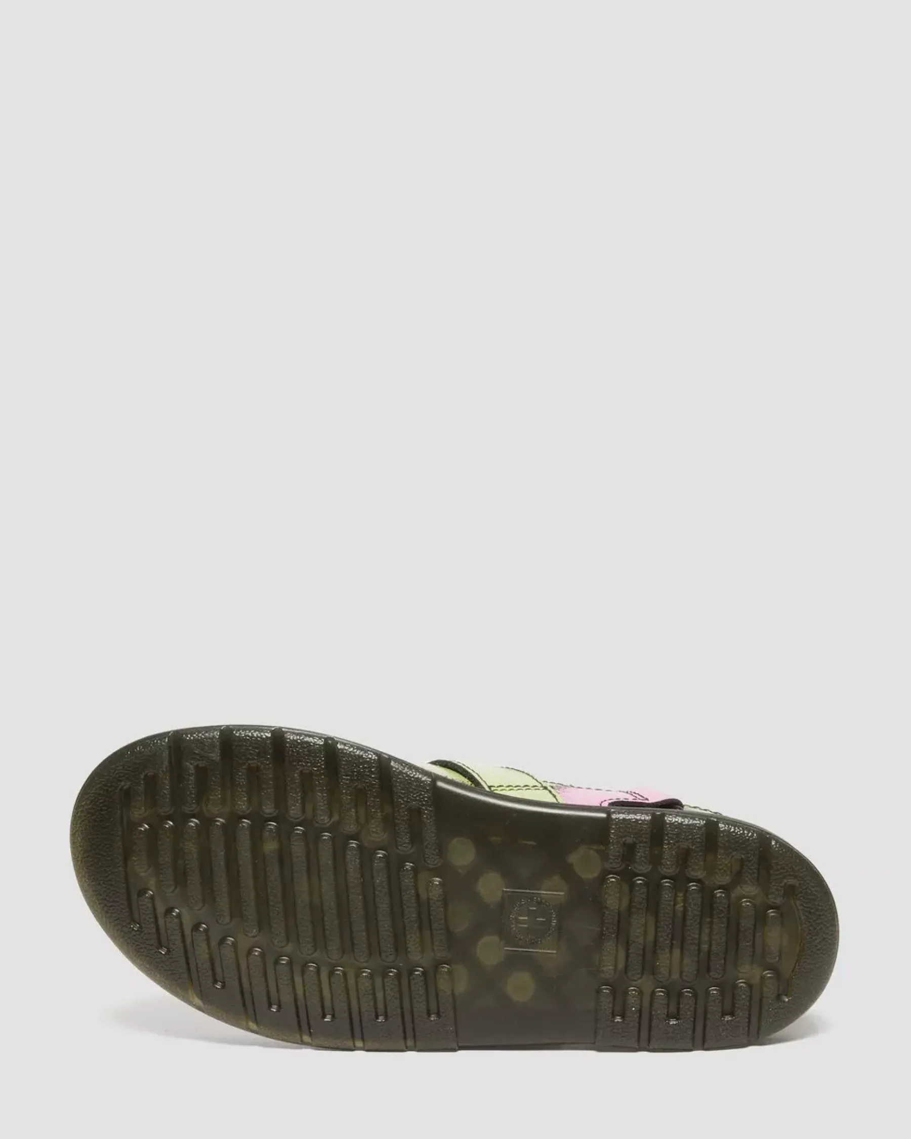 School Styles|Junior / 5-7 Years>Dr. Martens Junior Jorgie Haze Hydro Leather Slingback Mules Black