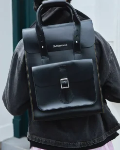 Accessories|Bags>Dr. Martens Kiev Leather Backpack Black — Kiev & Smooth