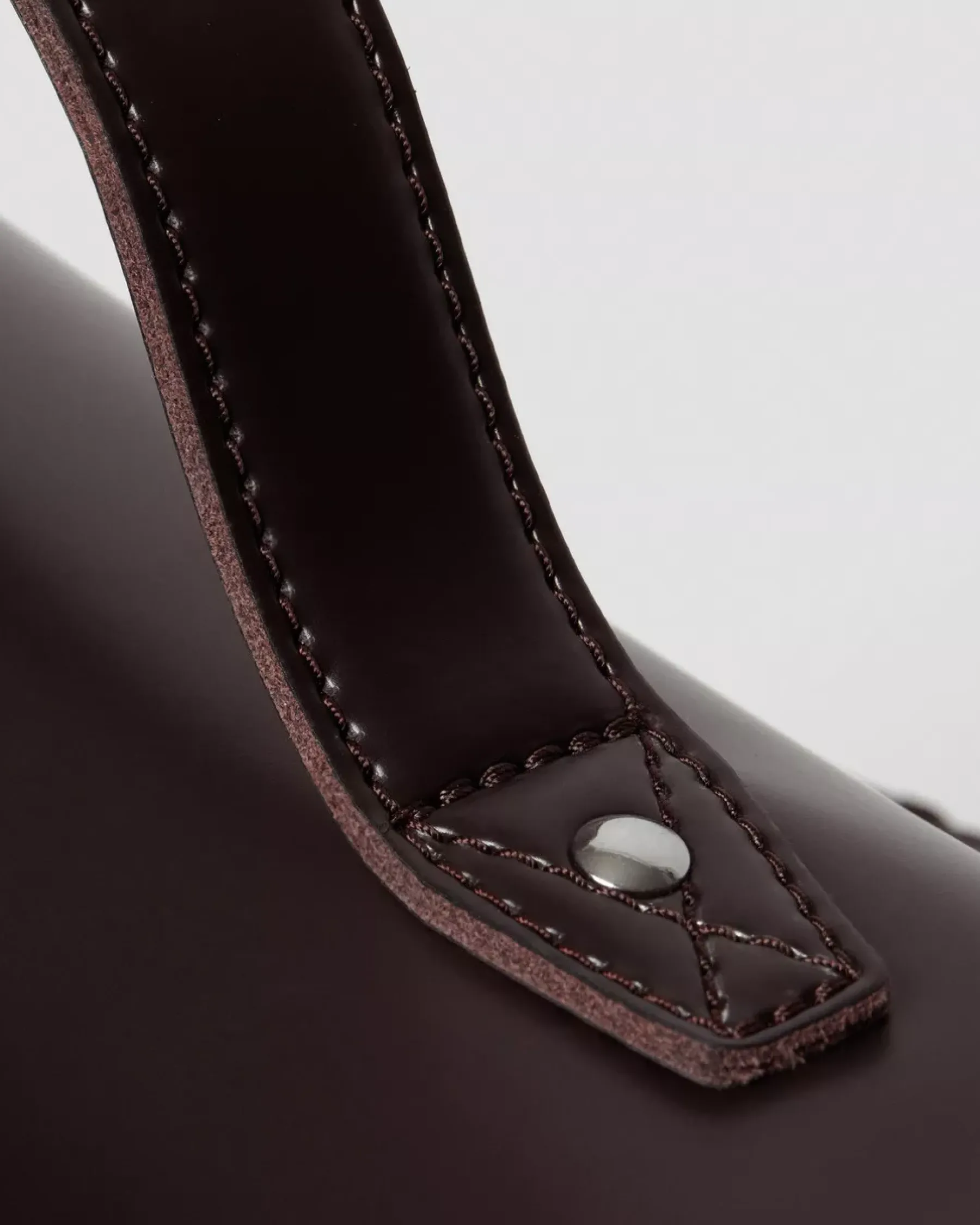Accessories|Bags>Dr. Martens Leather Box Backpack Burgundy — Kiev