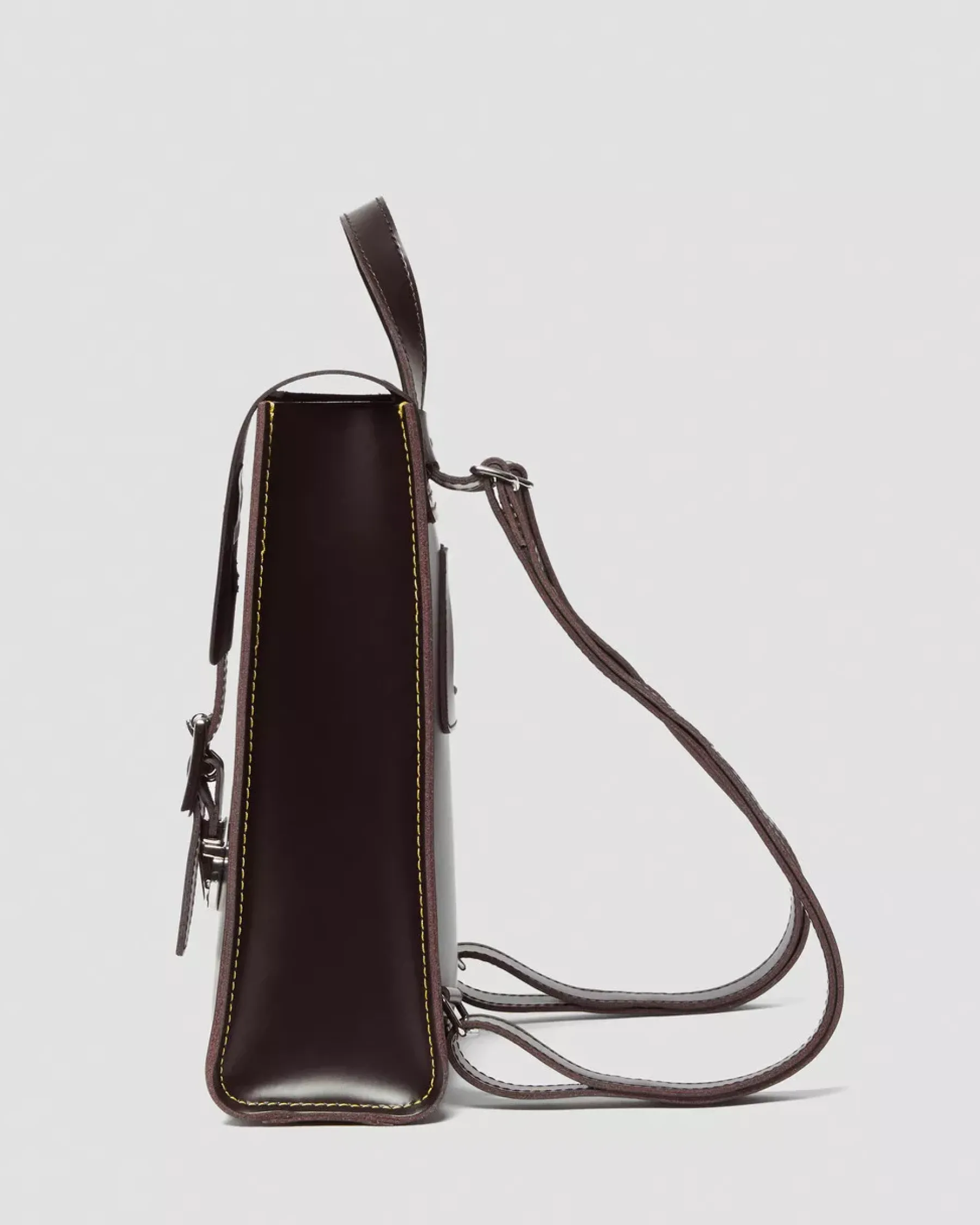Accessories|Bags>Dr. Martens Leather Mini Backpack Burgundy — Smooth+Kiev