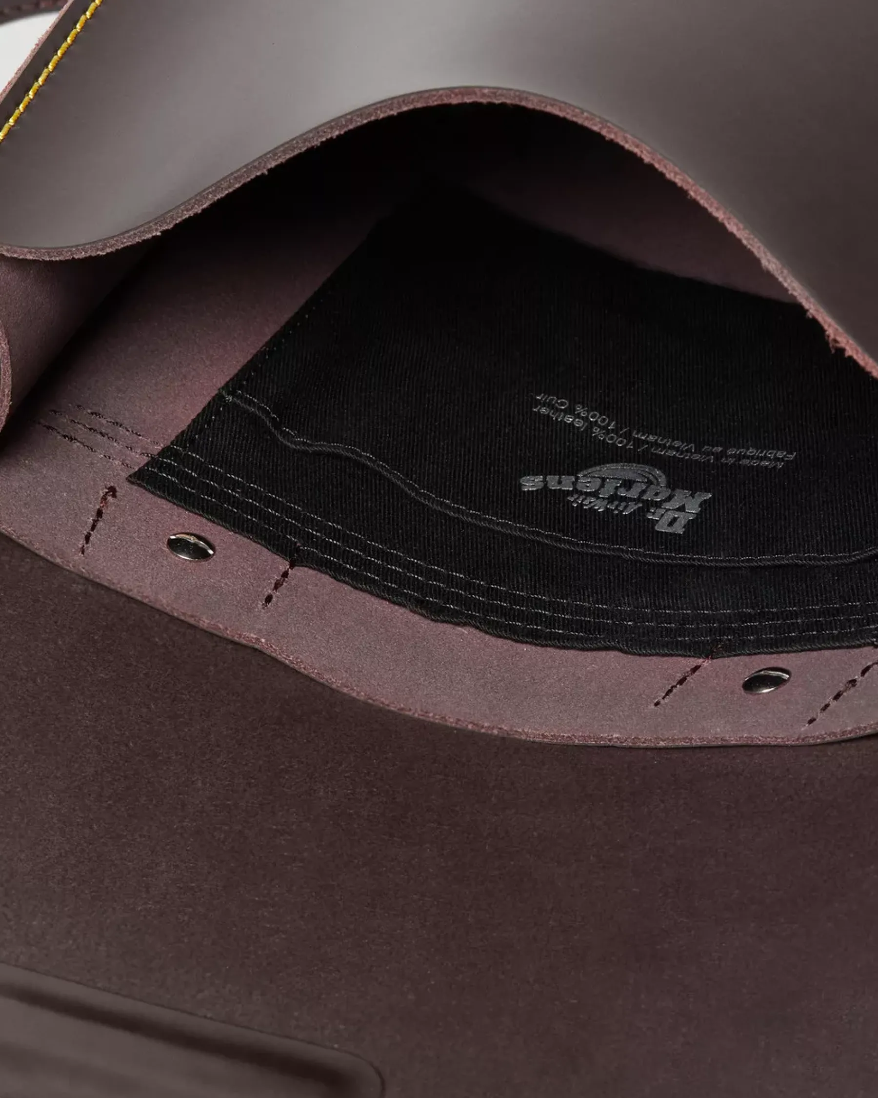 Accessories|Bags>Dr. Martens Leather Mini Backpack Burgundy — Smooth+Kiev