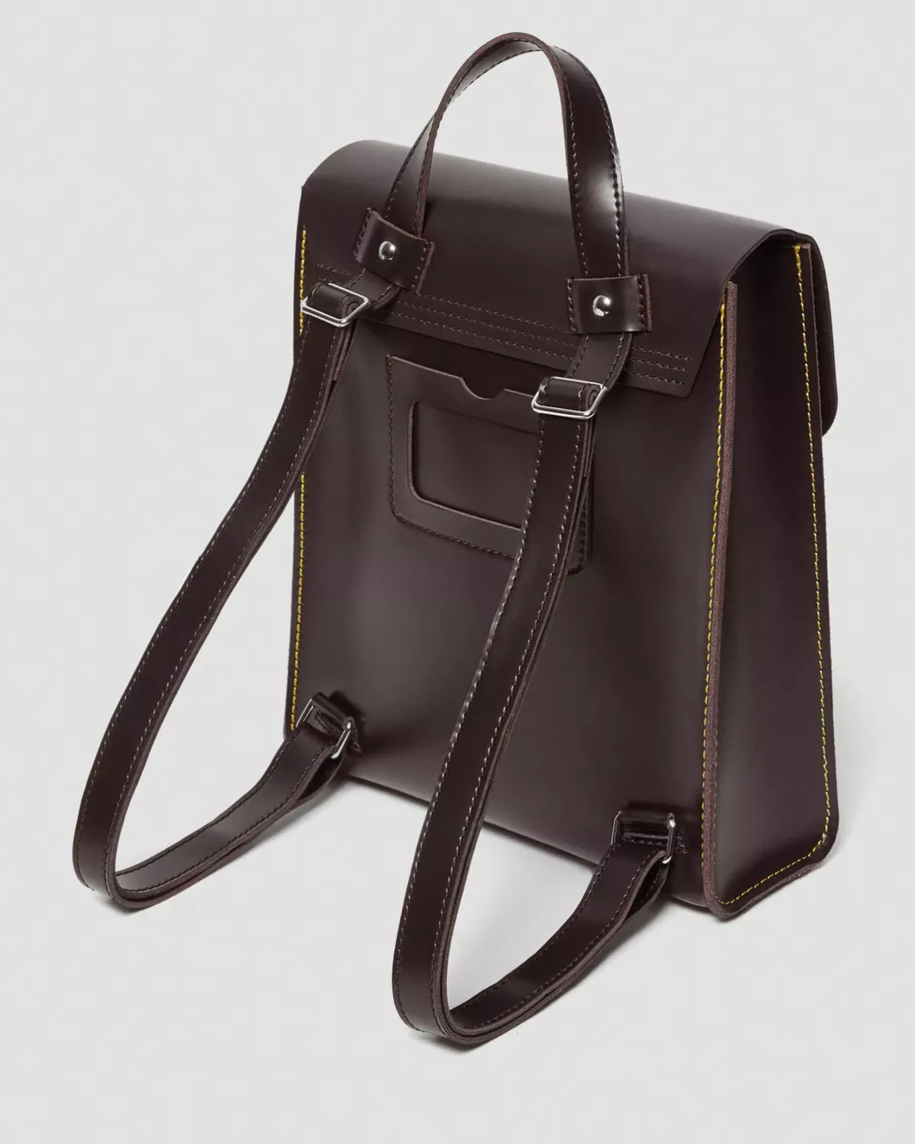 Accessories|Bags>Dr. Martens Leather Mini Backpack Burgundy — Smooth+Kiev