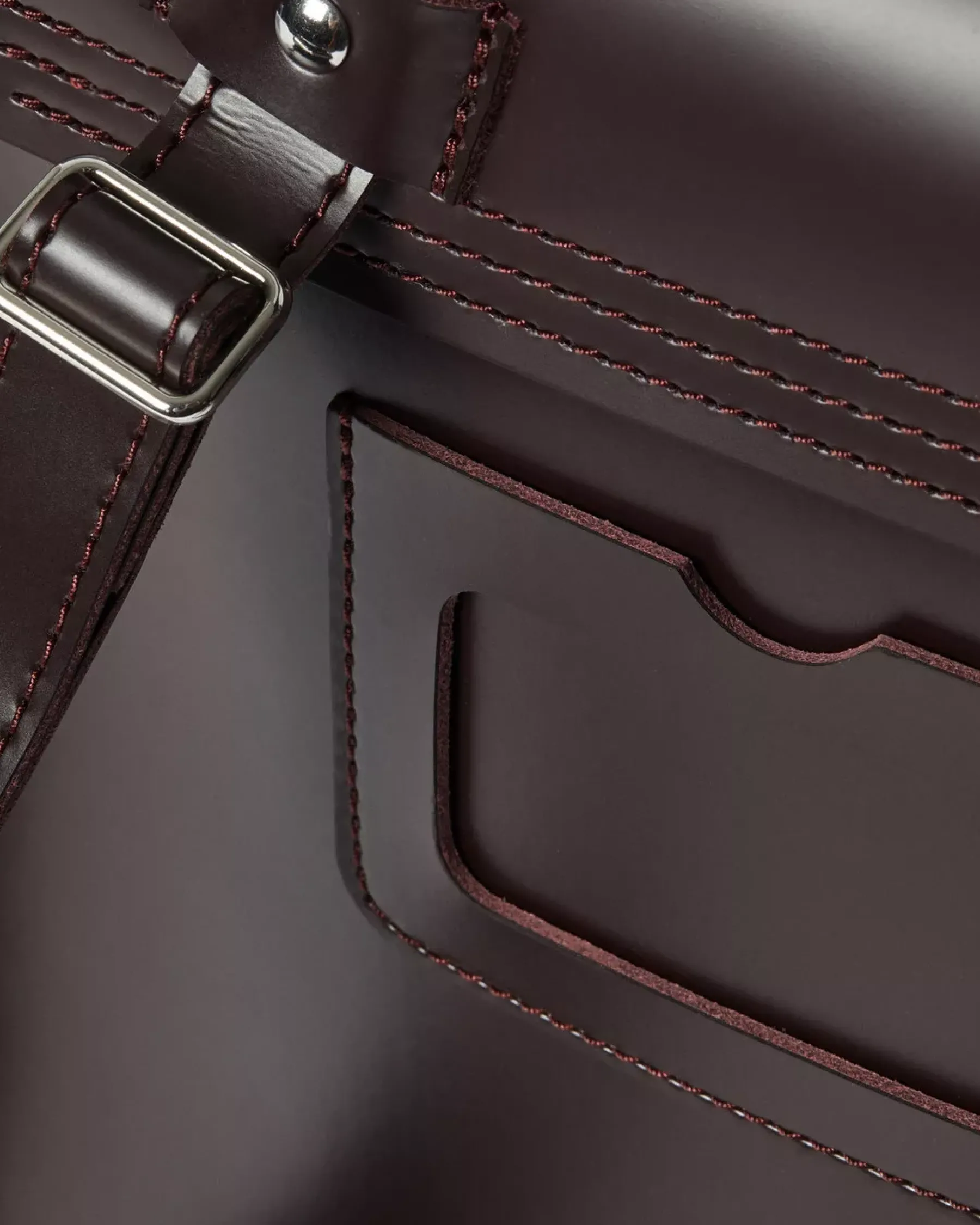 Accessories|Bags>Dr. Martens Leather Mini Backpack Burgundy — Smooth+Kiev