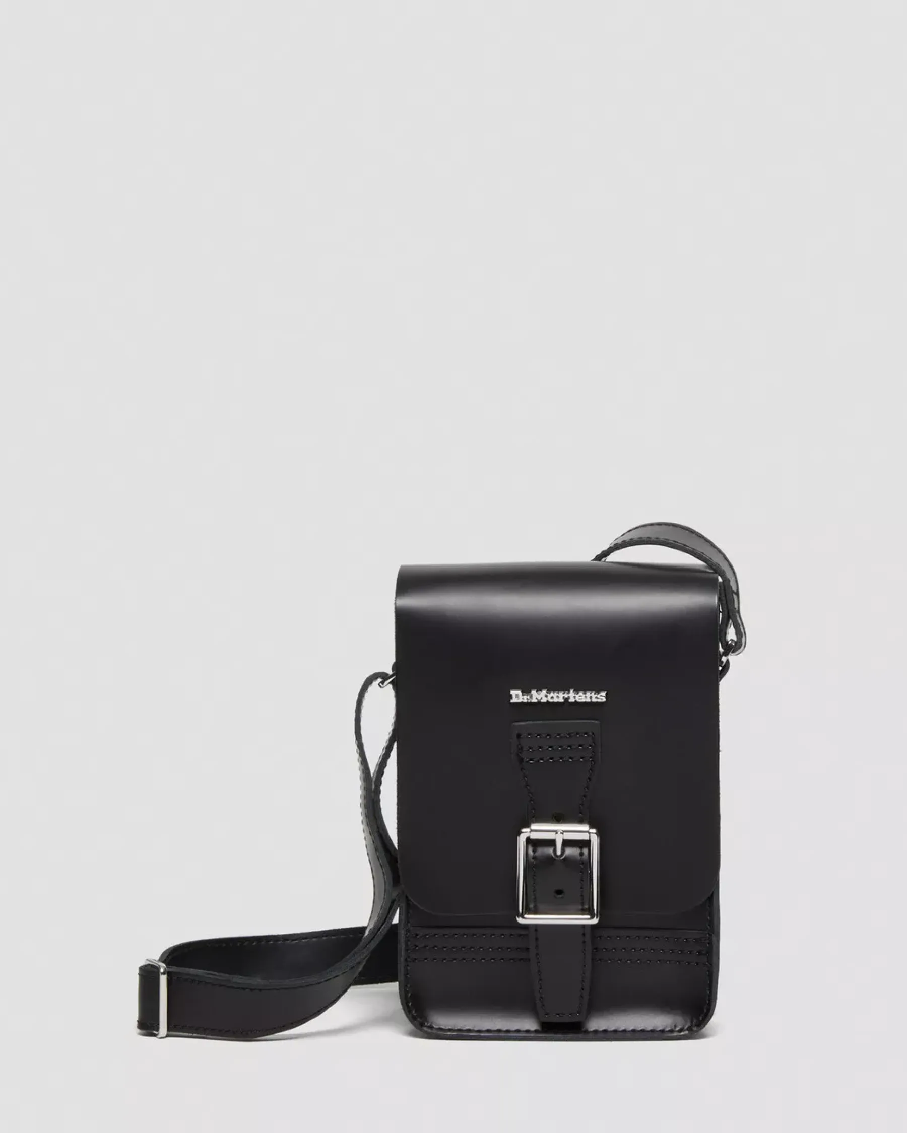 Accessories|Bags>Dr. Martens Leather Vertical Crossbody Bag Black — Kiev & Smooth
