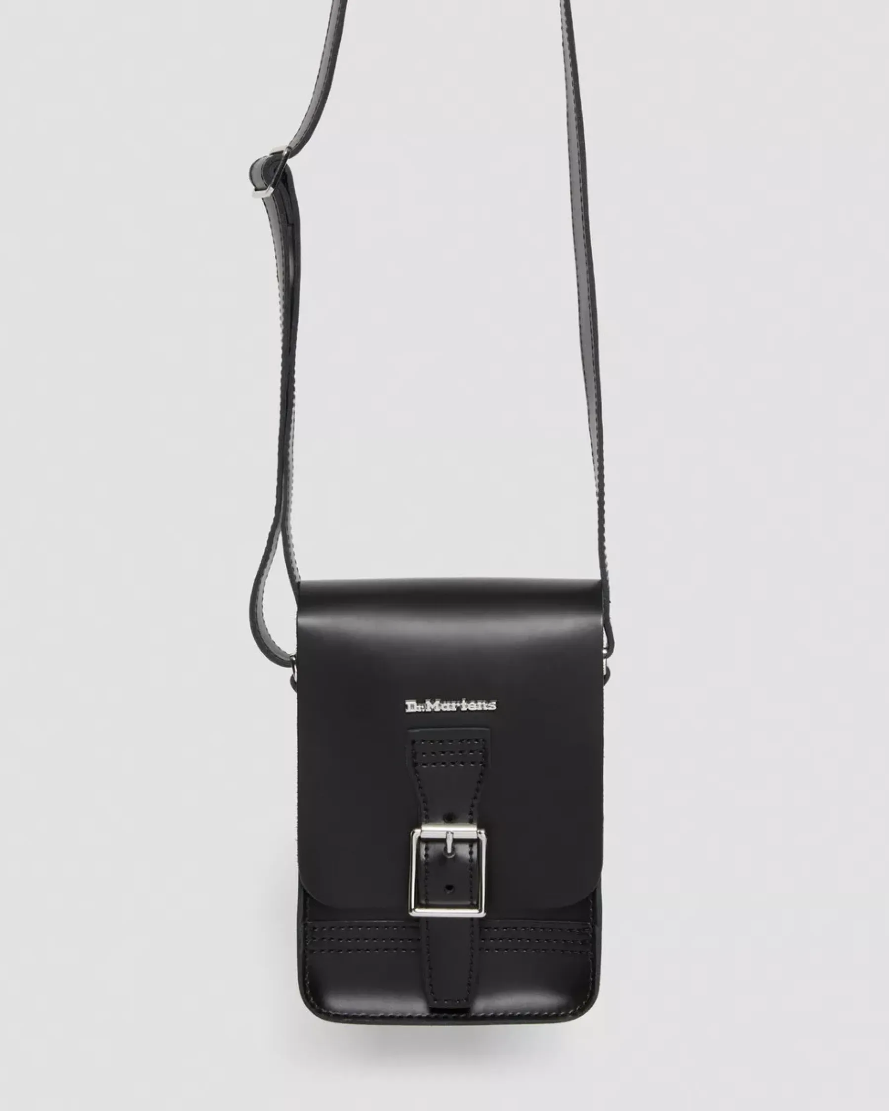 Accessories|Bags>Dr. Martens Leather Vertical Crossbody Bag Black — Kiev & Smooth