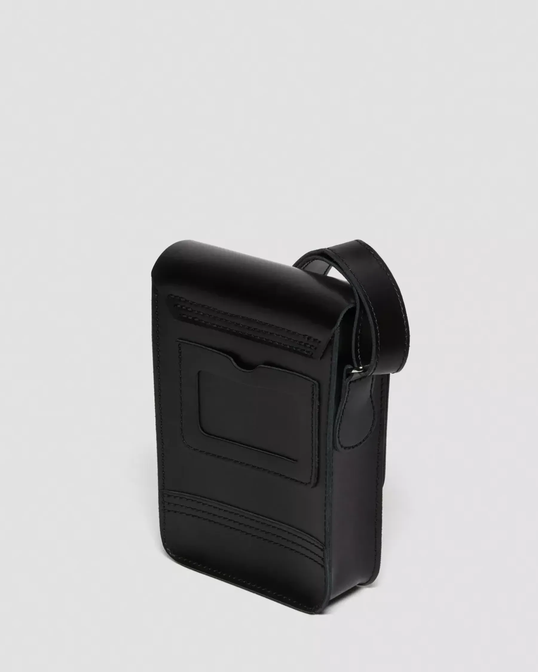Accessories|Bags>Dr. Martens Leather Vertical Crossbody Bag Black — Kiev & Smooth