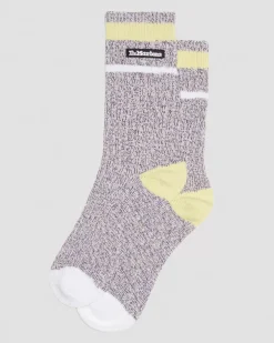 Socks|Sale>Dr. Martens Marl Organic Socks Lilac — Cotton Blend