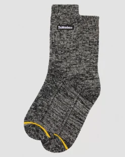 Socks|Sale>Dr. Martens Merino Organic Cotton Blend Socks Black — Organic Cotton Blend