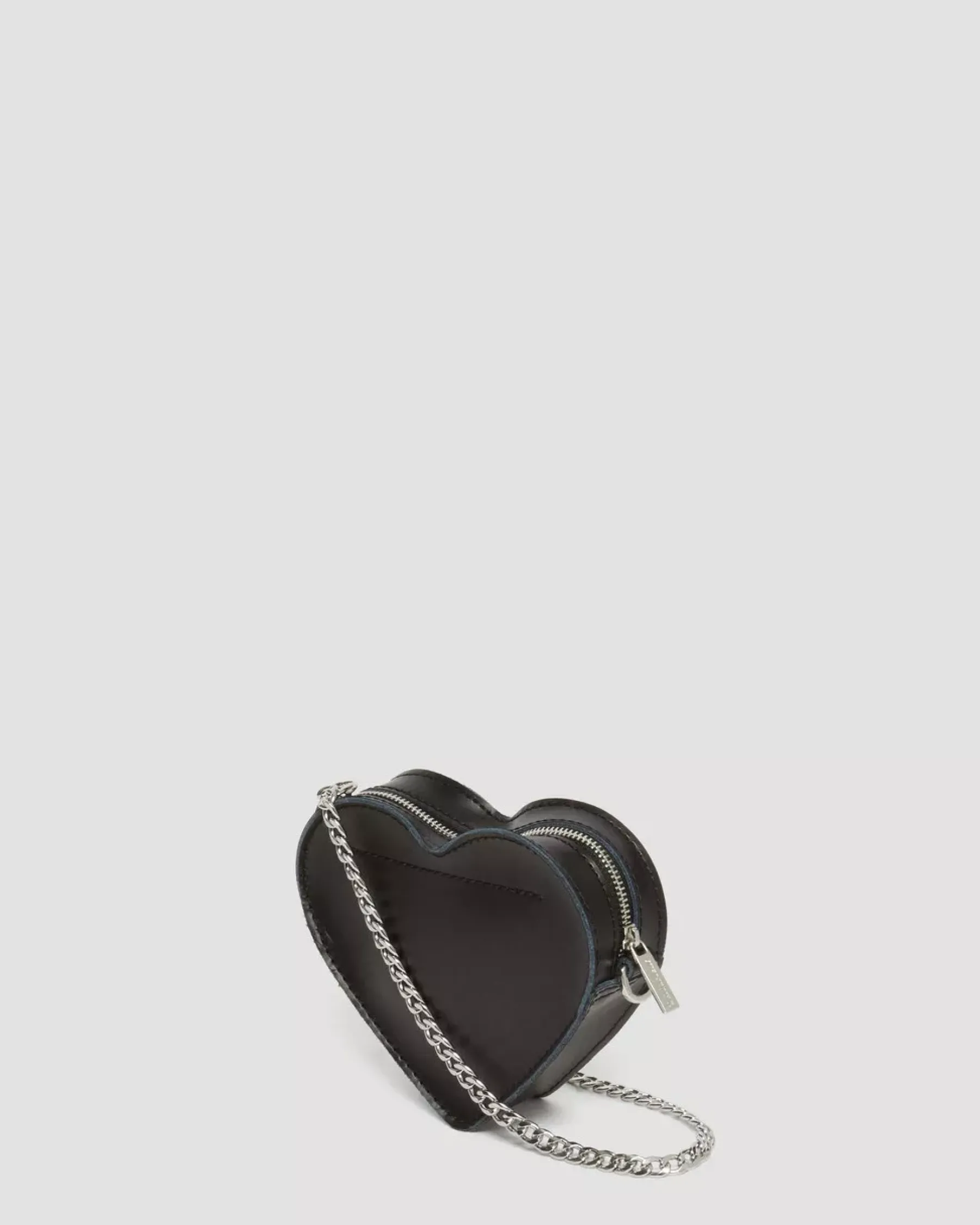 Accessories|Bags>Dr. Martens Mini Heart Shaped Kiev & Patent Leather Bag Black — Kiev+Patent Lamper
