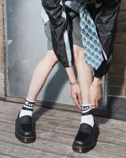 Sale|Originals>Dr. Martens Penton Bex Square Toe Hair-On & Leather Loafers BLACK — Lucido + Hair On