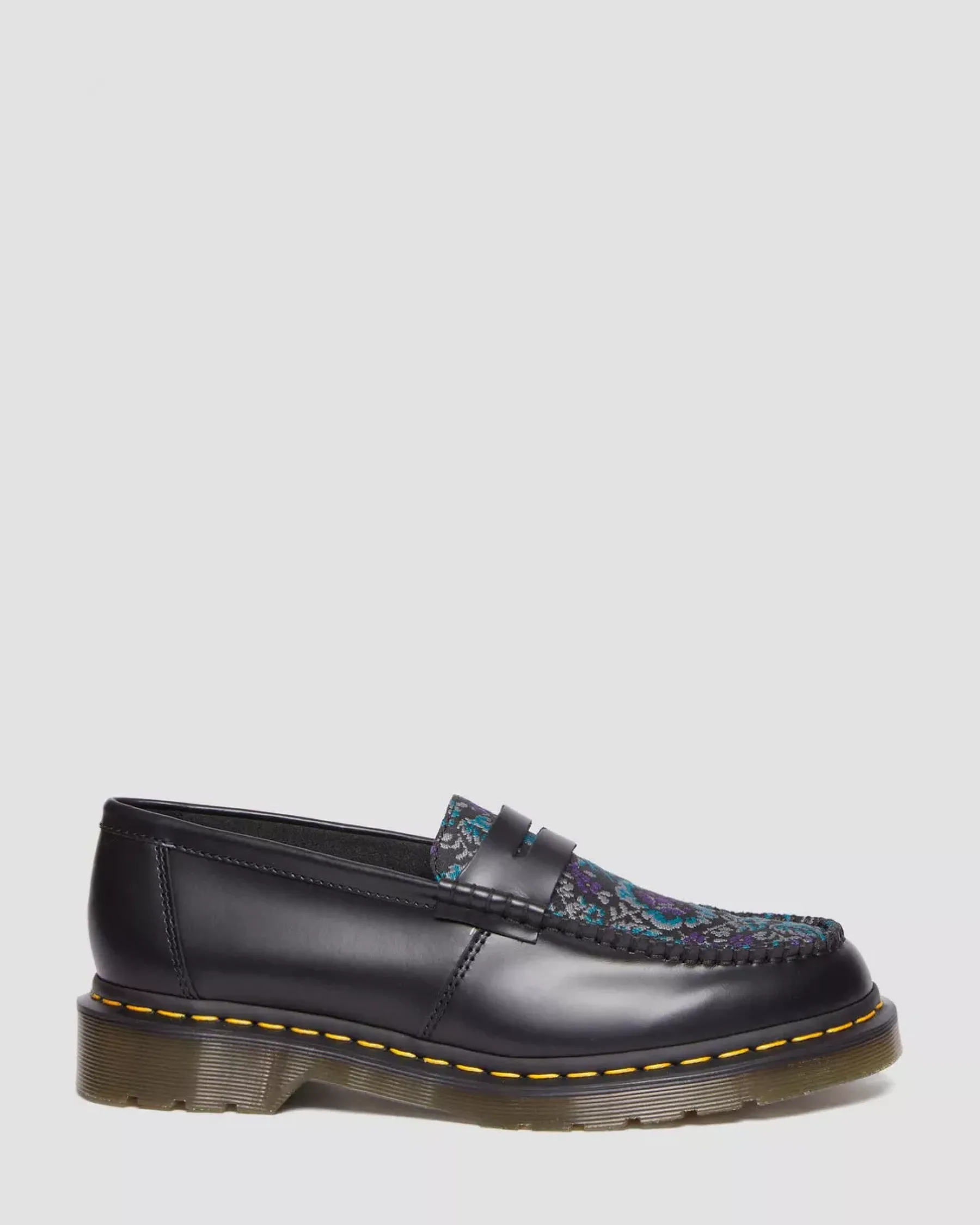 Sale|Originals>Dr. Martens Penton Floral Jacquard Loafers BLACK+FLORAL