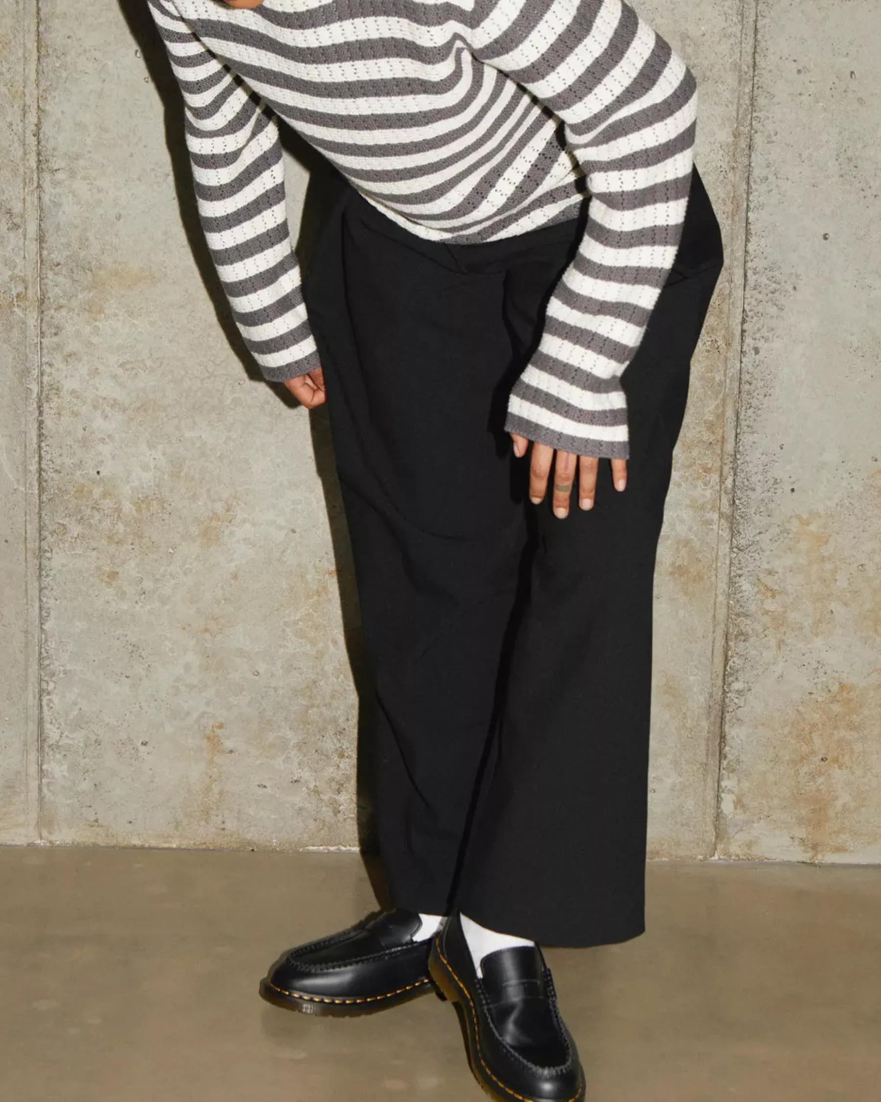 Originals|Shoes>Dr. Martens Penton Smooth Leather Loafers Black — Smooth Leather