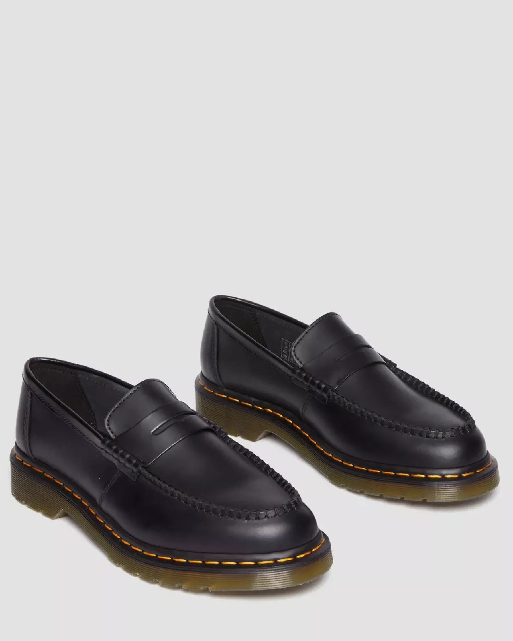 Originals|Shoes>Dr. Martens Penton Smooth Leather Loafers Black — Smooth Leather