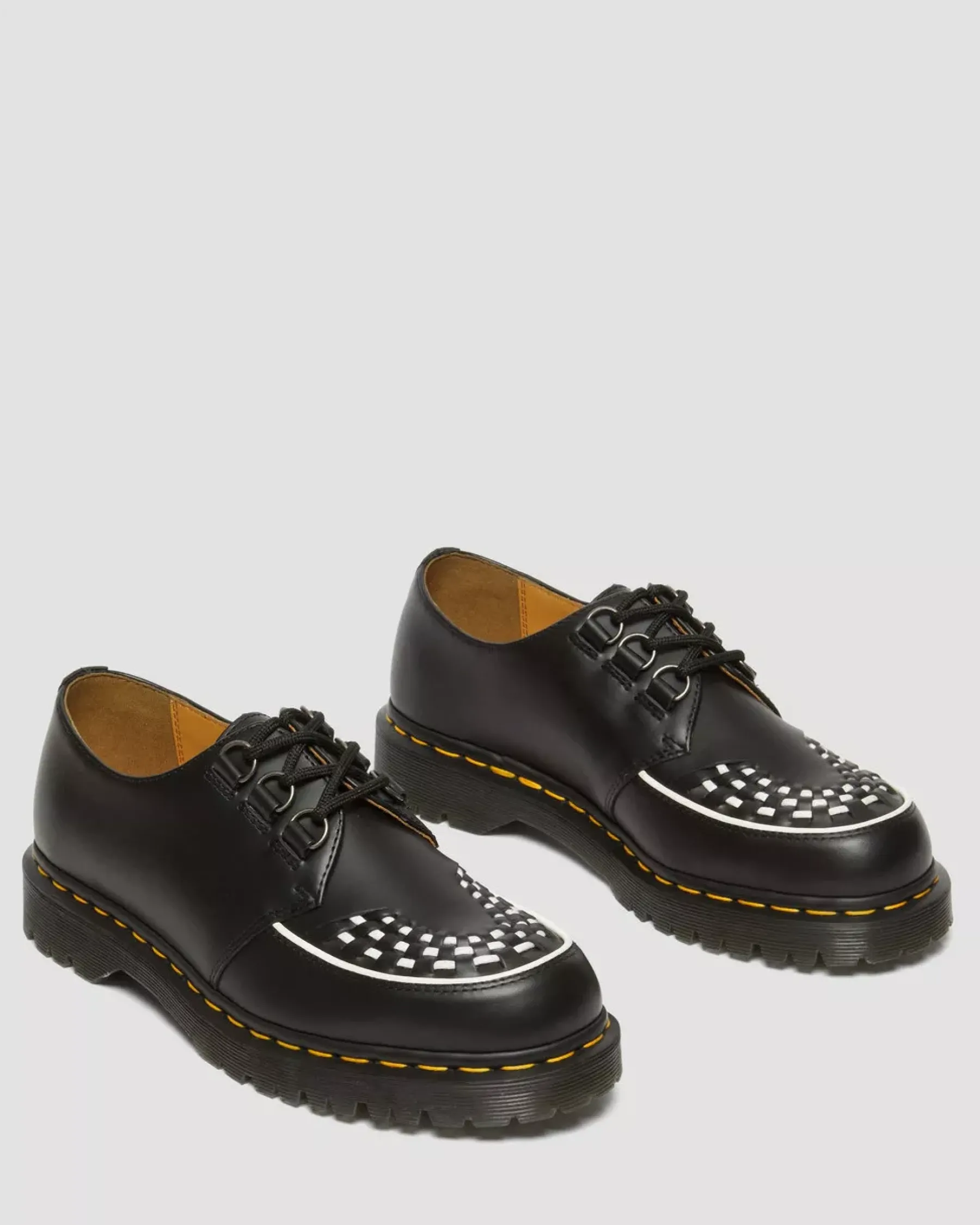 Originals|Shoes>Dr. Martens Ramsey Smooth Leather Creepers Black — Smooth Leather