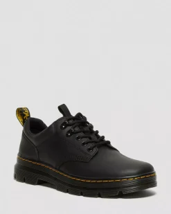 Shoes|Oxfords>Dr. Martens Reeder Wyoming Leather Utility Shoes Black — Wyoming