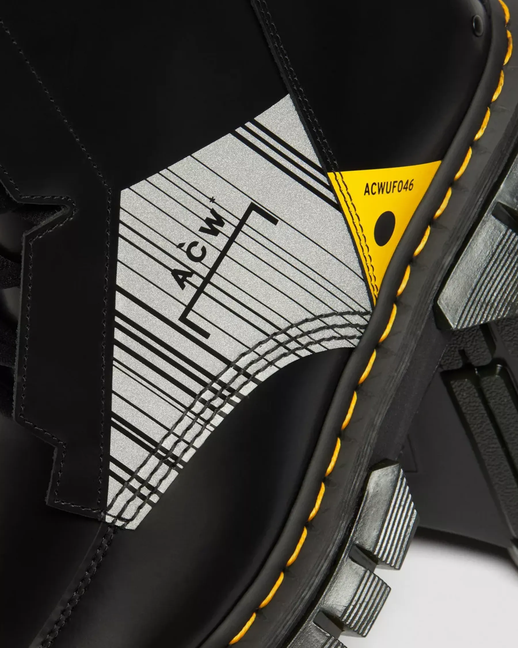 Sale|Platform Boots>Dr. Martens Rikard A-Cold-Wall* Leather Platform Boots Black — Smooth Leather