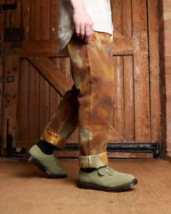 Sale|Originals>Dr. Martens Smiths Suede Dress Shoes Pale Olive — Desert Oasis Suede
