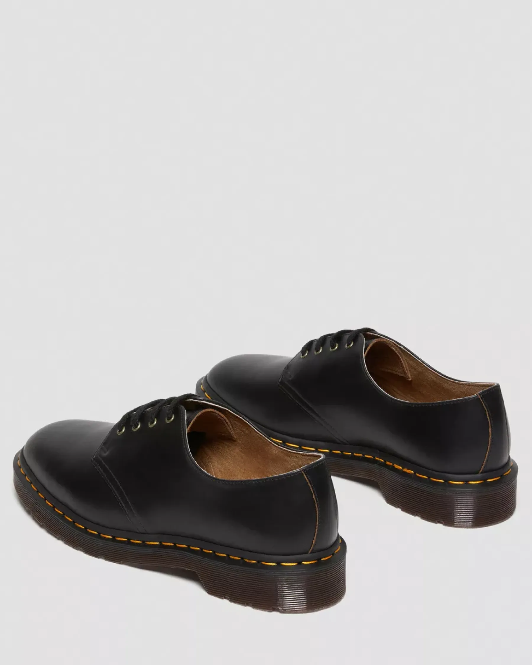 Sale|Originals>Dr. Martens Smiths Vintage Smooth Leather Dress Shoes Black — Valentine Smooth
