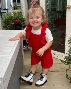 Toddler / 2-4 Years|Boots>Dr. Martens Toddler 1460 Leather Lace Up Boots White — Romario