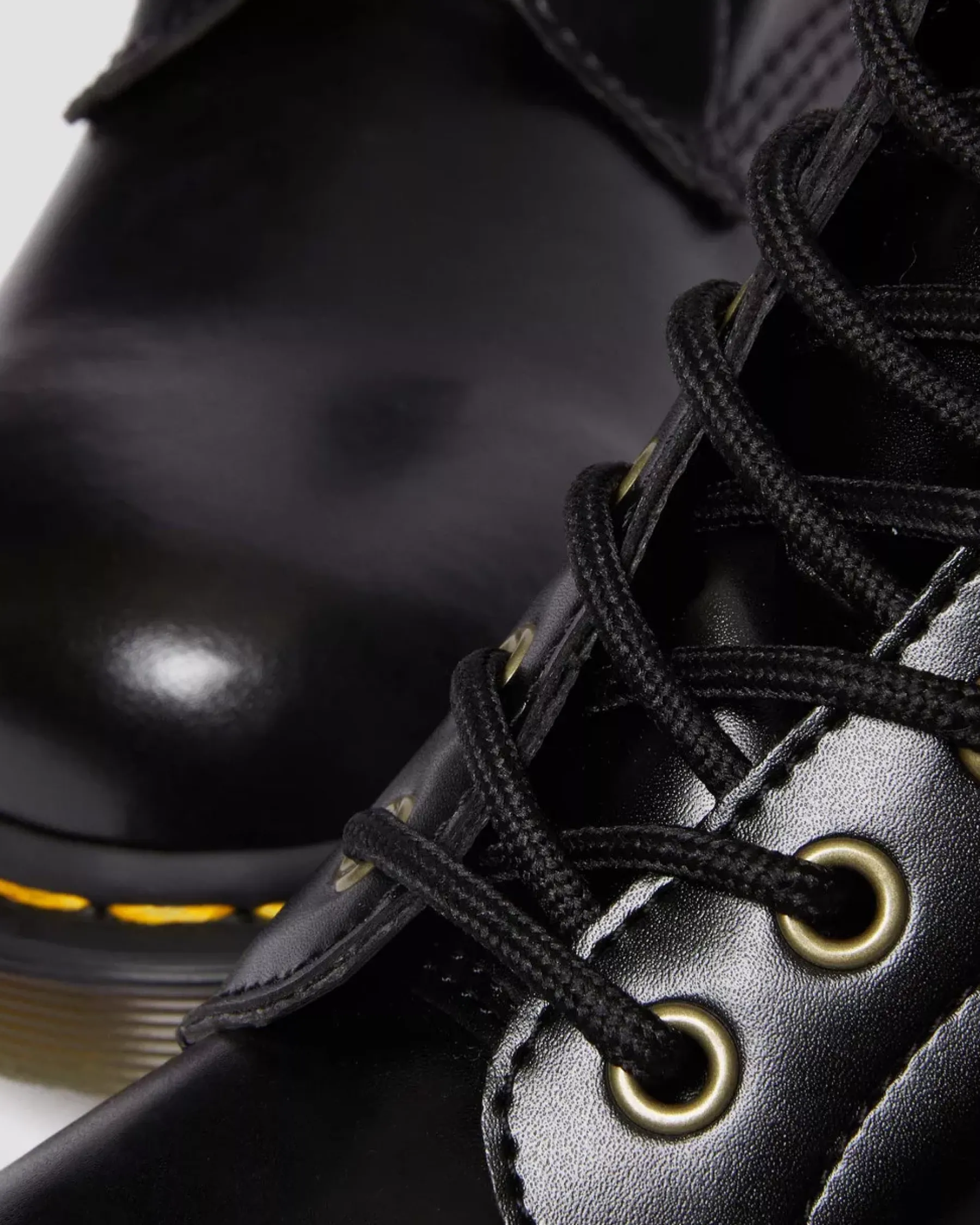 Vegan|Originals>Dr. Martens Vegan 1460 Faux Fur Lined Lace Up Boots Black — Norfolk Vegan