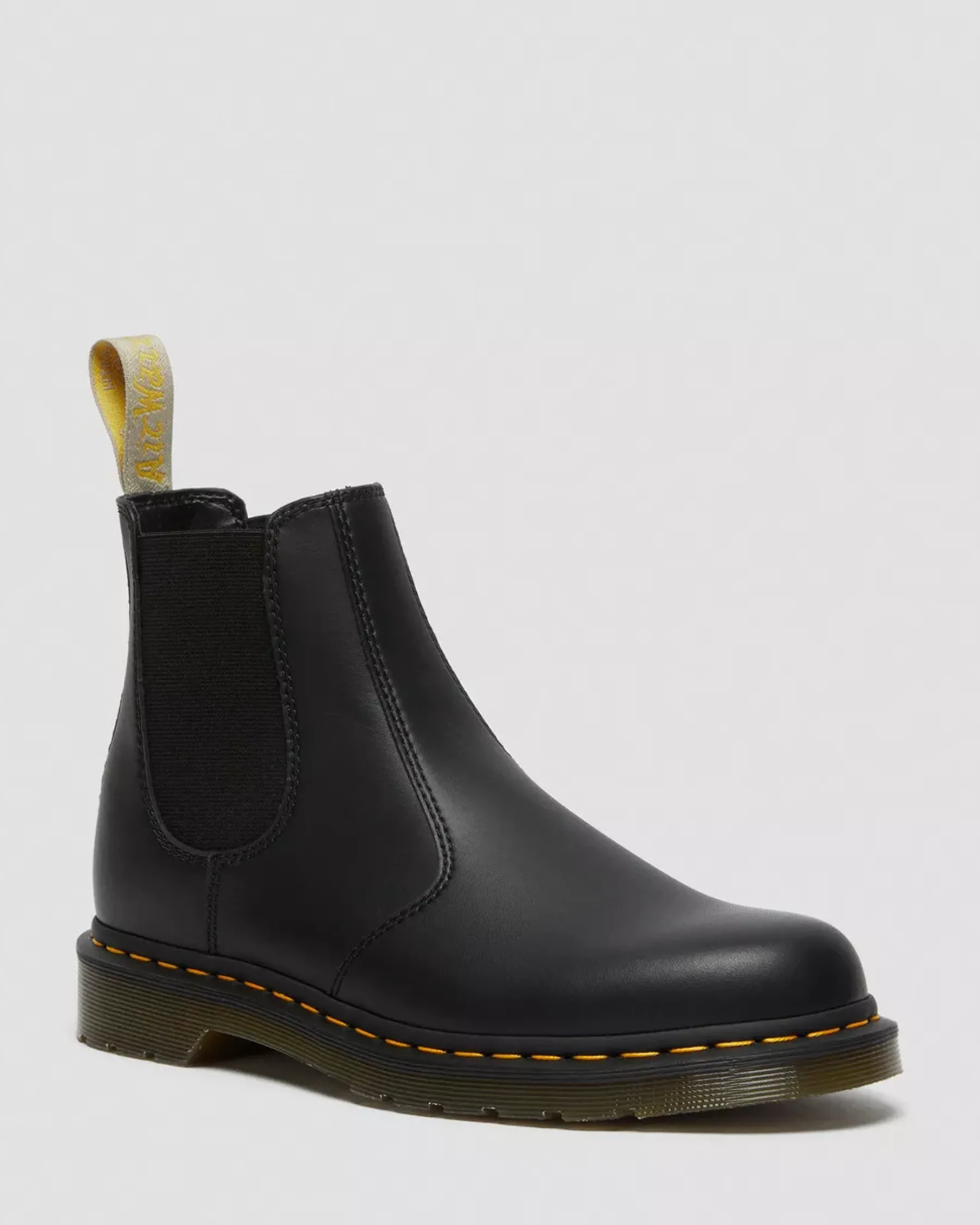Vegan|Originals>Dr. Martens Vegan 2976 Felix Chelsea Boots Black — Felix Rub Off