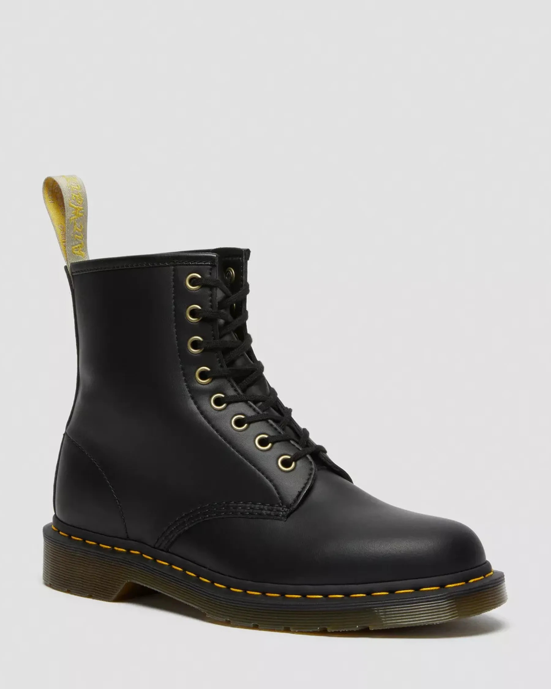 Vegan|Originals>Dr. Martens Vegan 1460 Felix Lace Up Boots Black — Felix Rub Off