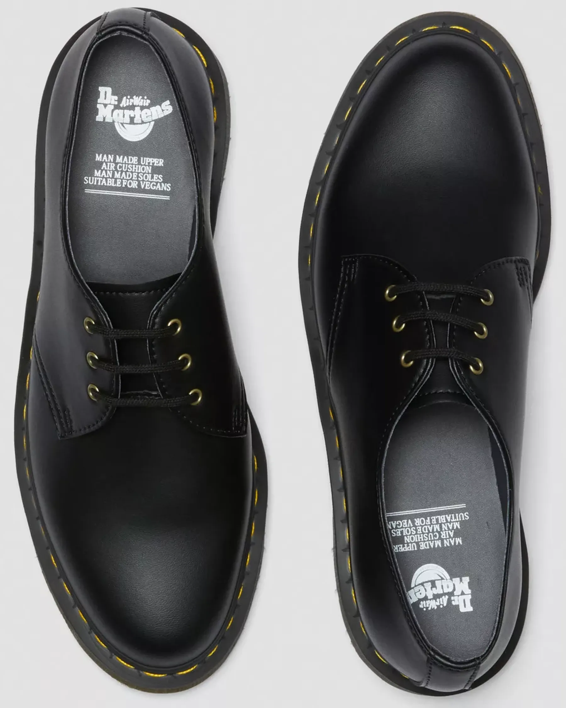 Vegan|Originals>Dr. Martens Vegan 1461 Felix Oxford Shoes Black — Felix Rub Off