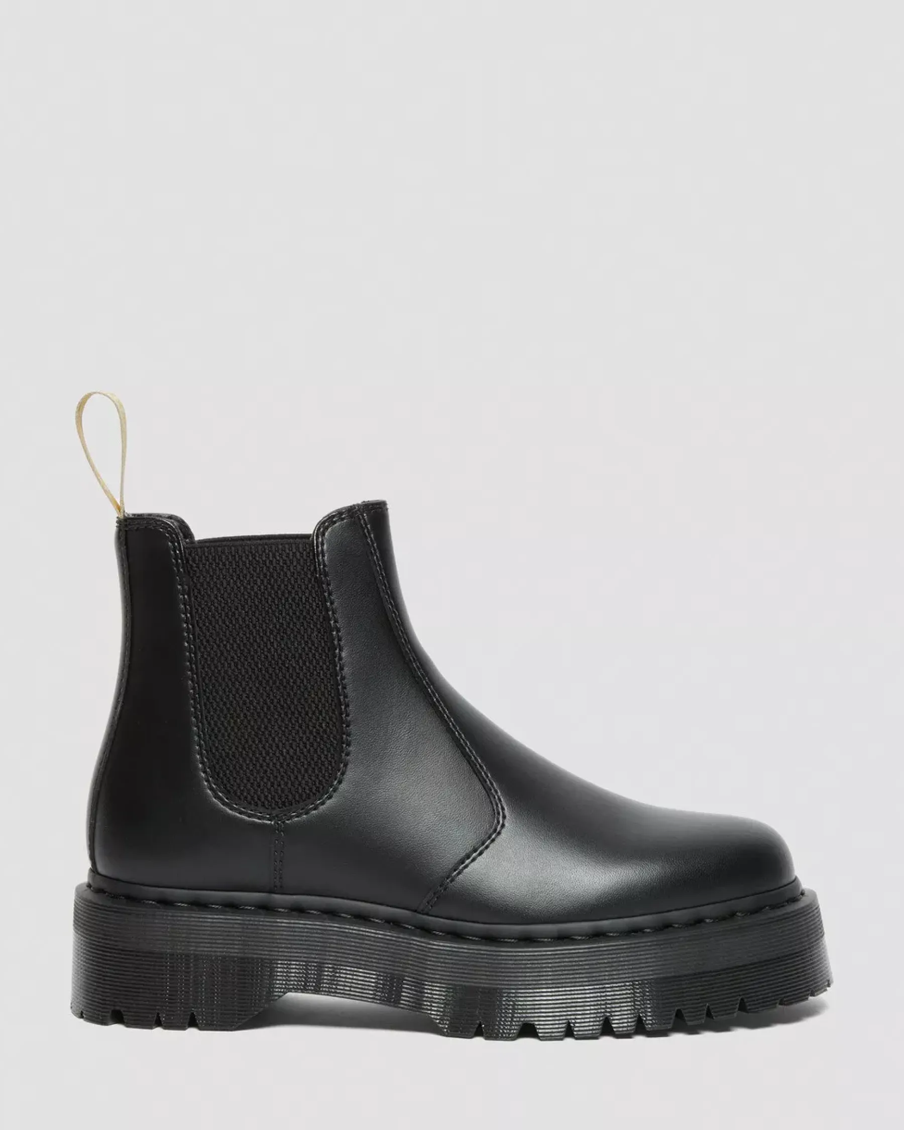 Vegan|Originals>Dr. Martens Vegan 2976 Felix Platform Chelsea Boots Black — Felix Rub Off
